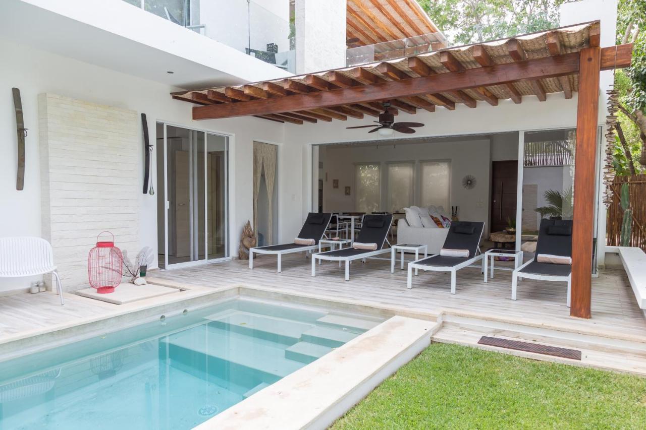 Luxury Private Villas , Private Pool, Private Garden, Jacuzzi, 24Hours Security تولوم المظهر الخارجي الصورة